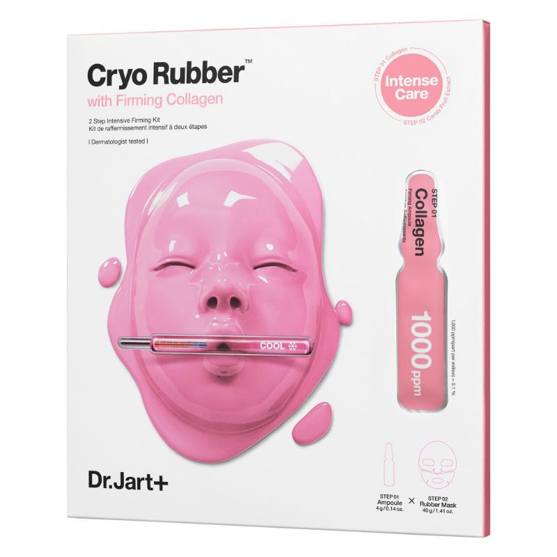 Cryo Rubber™ face mask with firming collagen