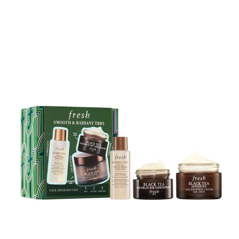 fresh Ensemble trio de soins pour la peau Smooth & Radiant