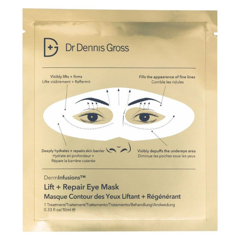 Dr. Dennis Gross Skincare Masque pour les yeux Lift + Repair de DermaInfusions™