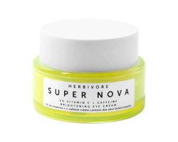 Herbivore Crème contour des yeux illuminatrice avec 5 % de vitamine C THD + caféine Super Nova