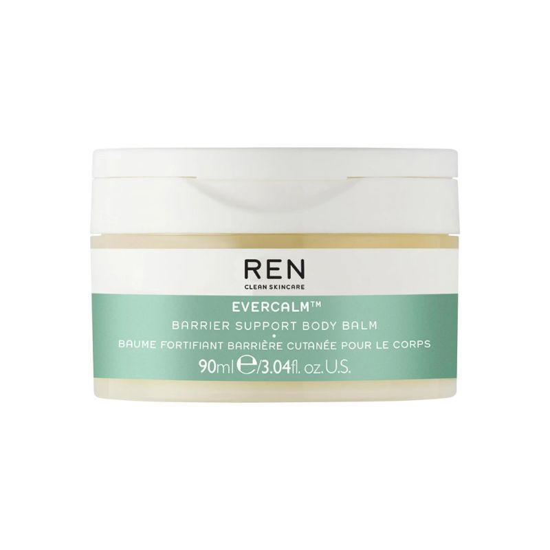 REN Clean Skincare Baume pour le corps Evercalm™ Barrier Support soin ciblé pour la peau sensible