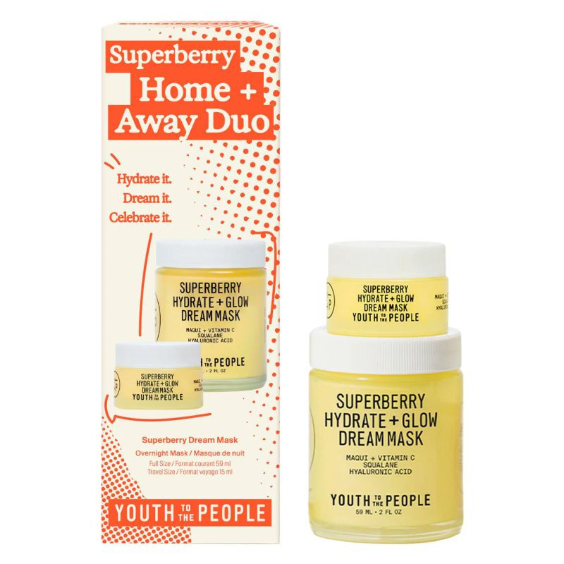 Youth To The People Ensemble pour la maison et de voyage Superberry Dream Mask