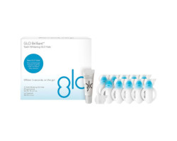 Set of 10 doses of GLO Brilliant whitening + lip care
