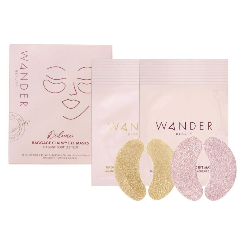Wander Beauty Ensemble de masques pour les yeux de prestige Baggage Claim