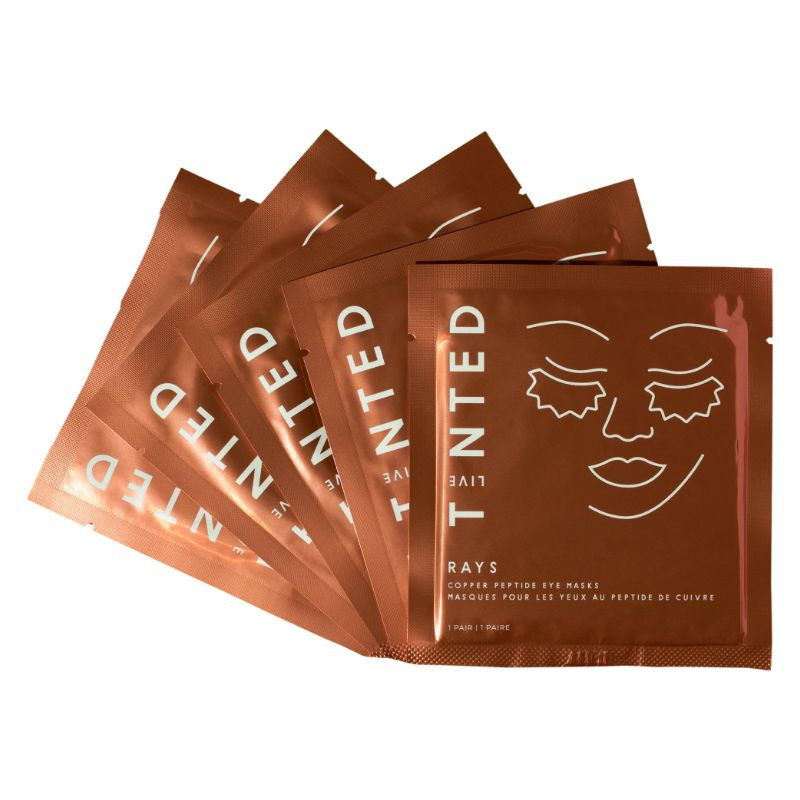 Live Tinted Masques pour les yeux au peptide de cuivre Rays