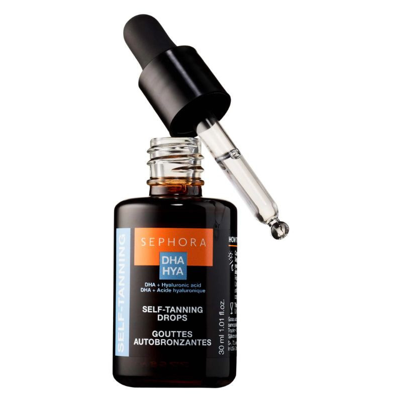 Gradual self-tanning drops for face and body