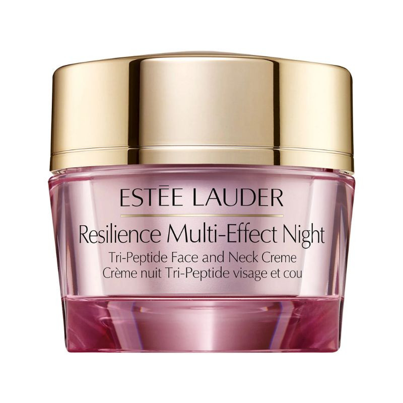 Resilience Multi-Effect Night Moisturizing Cream with Tripeptides for Face and Neck