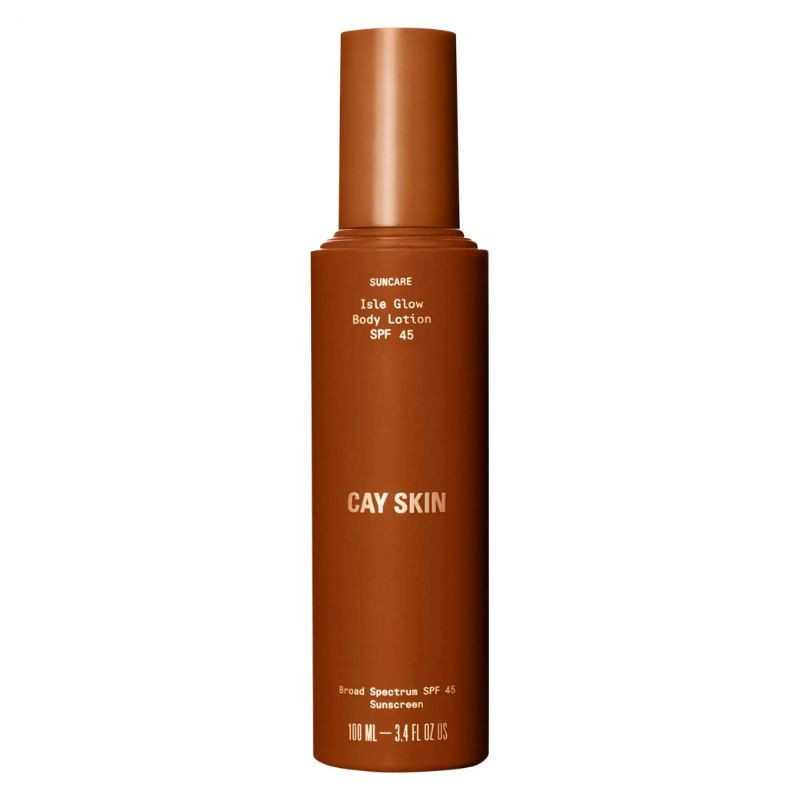 Isle Glow SPF 45 Body Lotion with Sea Moss and Cocoa Seed Butter