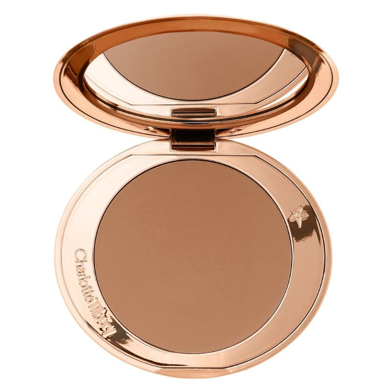 Airy matte bronzer