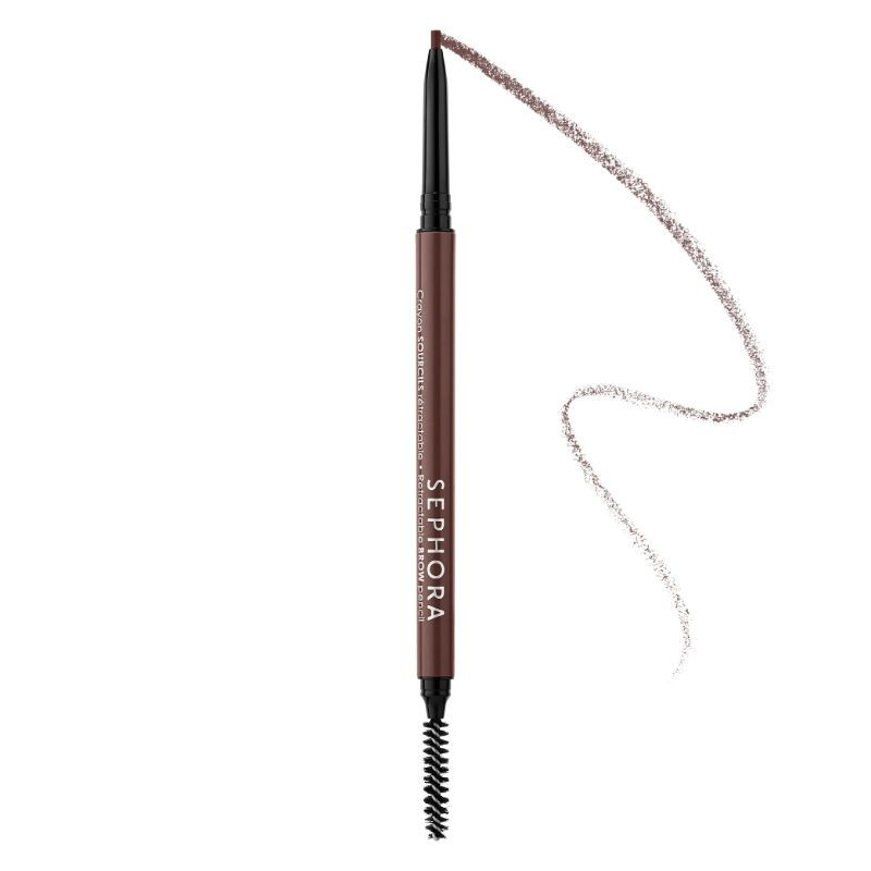 Waterproof retractable eyebrow pencil