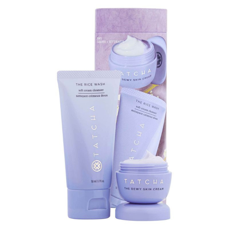 Tatcha Duo nettoyant et hydratant lumineux