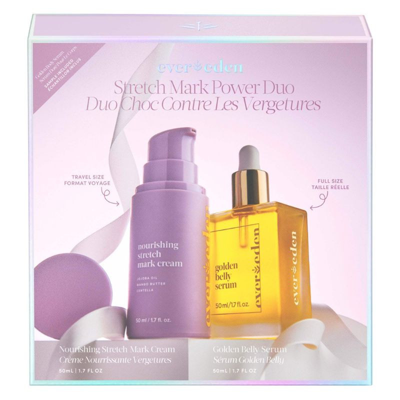 Illuminating duo for stretch marks