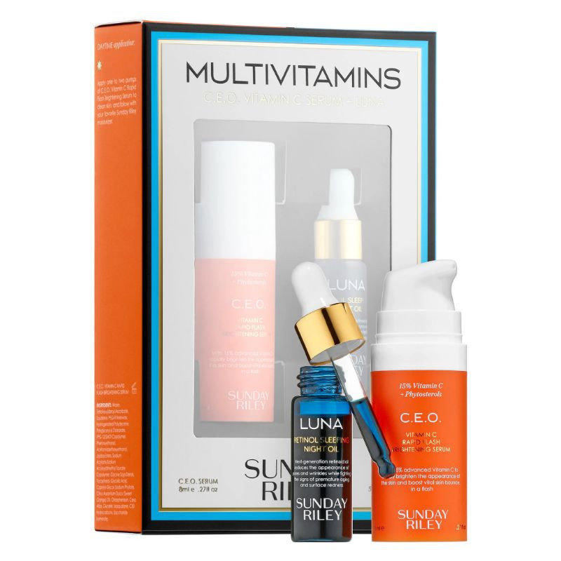 Mini Multivitamin Set 15% Vitamin C + Retinol