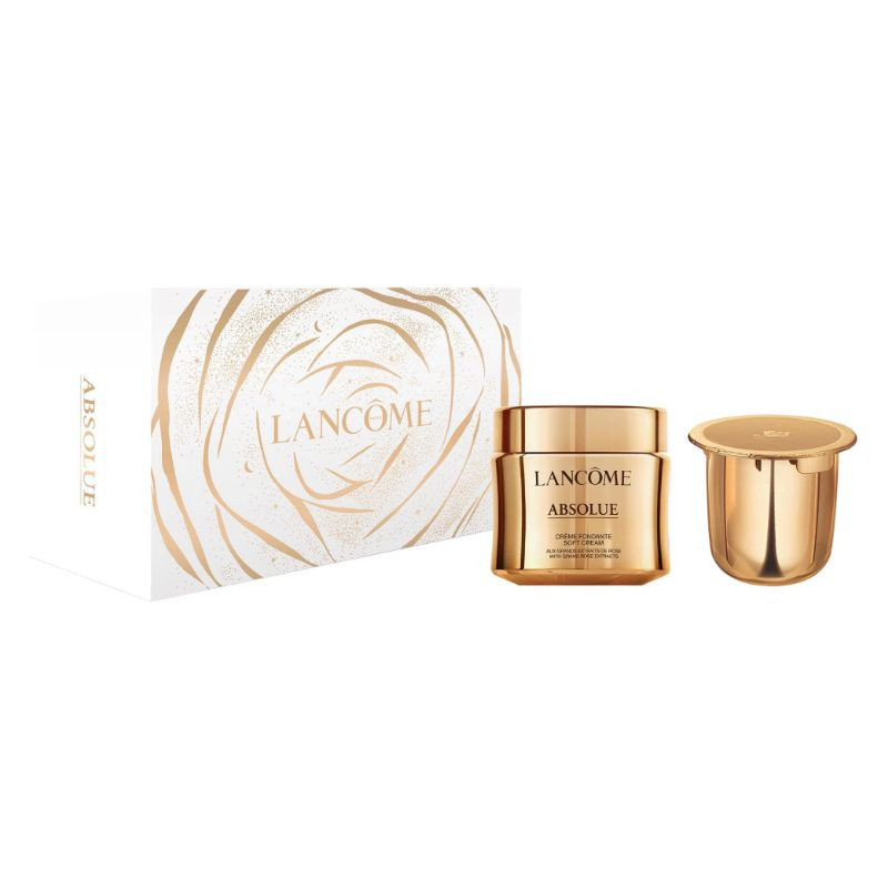 Lancôme Absolue Soft Cream & Refill Regenerating Holiday Set, with Grand Rose Extracts