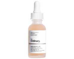 The Ordinary Sérum exfoliant à base d’acide lactique 10 % + HA 2 %.