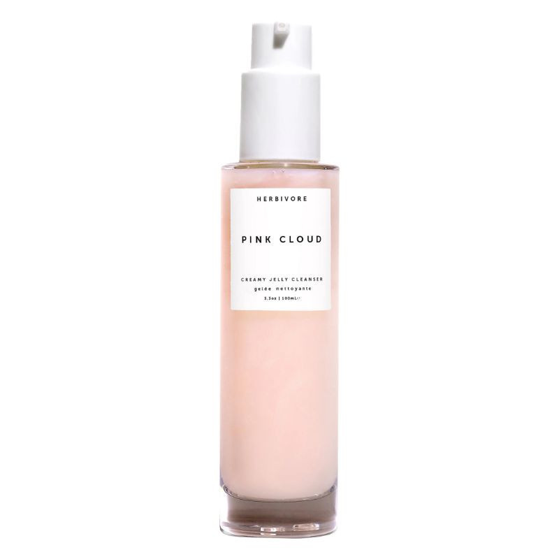 Pink Cloud rose water + squalane makeup remover facial cleanser