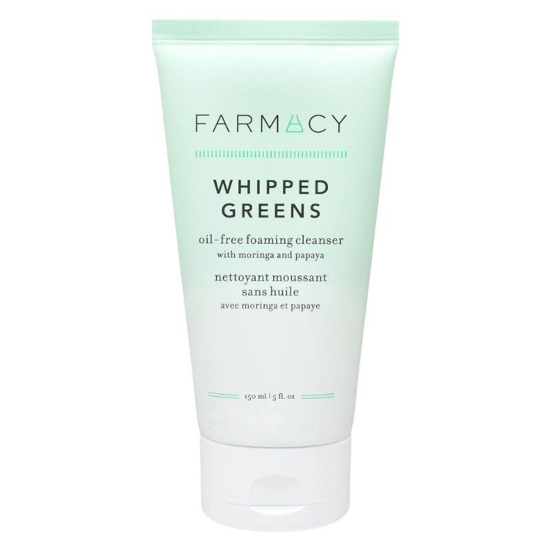 Whipped Greens Non-Greasy Foam Cleanser with Moringa & Papaya