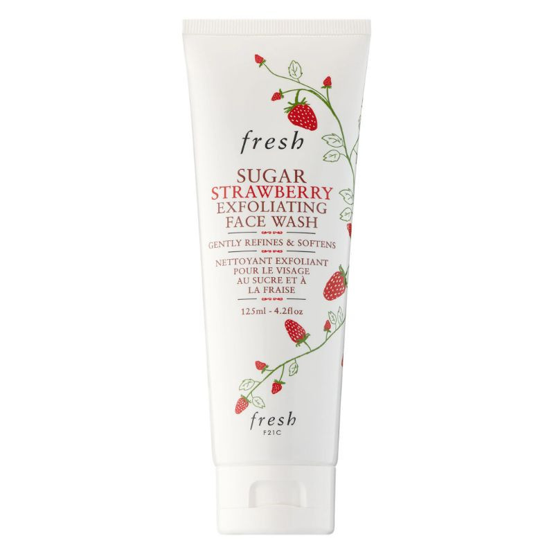 fresh Nettoyant exfoliant visage Sugar Strawberry