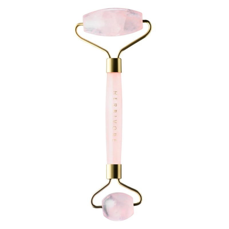 Quartz facial roller