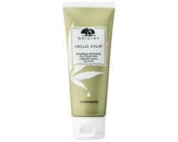 Relaxing and hydrating Hello Calm™ face mask with hemp seed oil