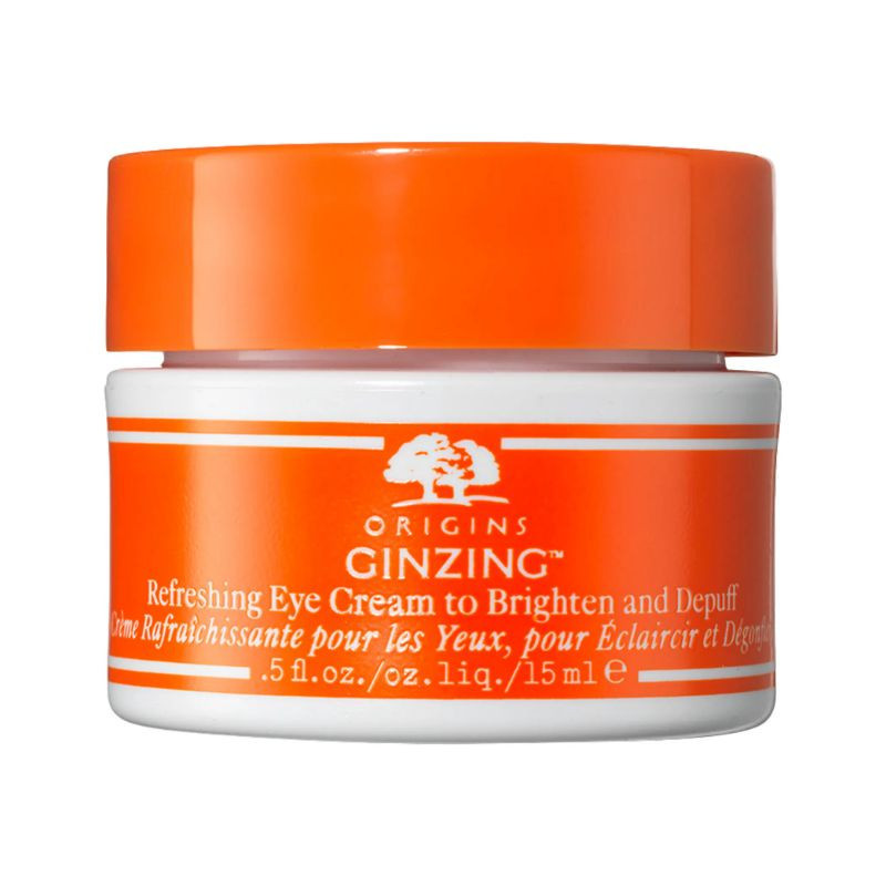 Ginzing™ eye cream with vitamin C to brighten and depuff