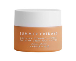 Summer Fridays Crème contour des yeux aux peptides + à la vitamine C Light Aura