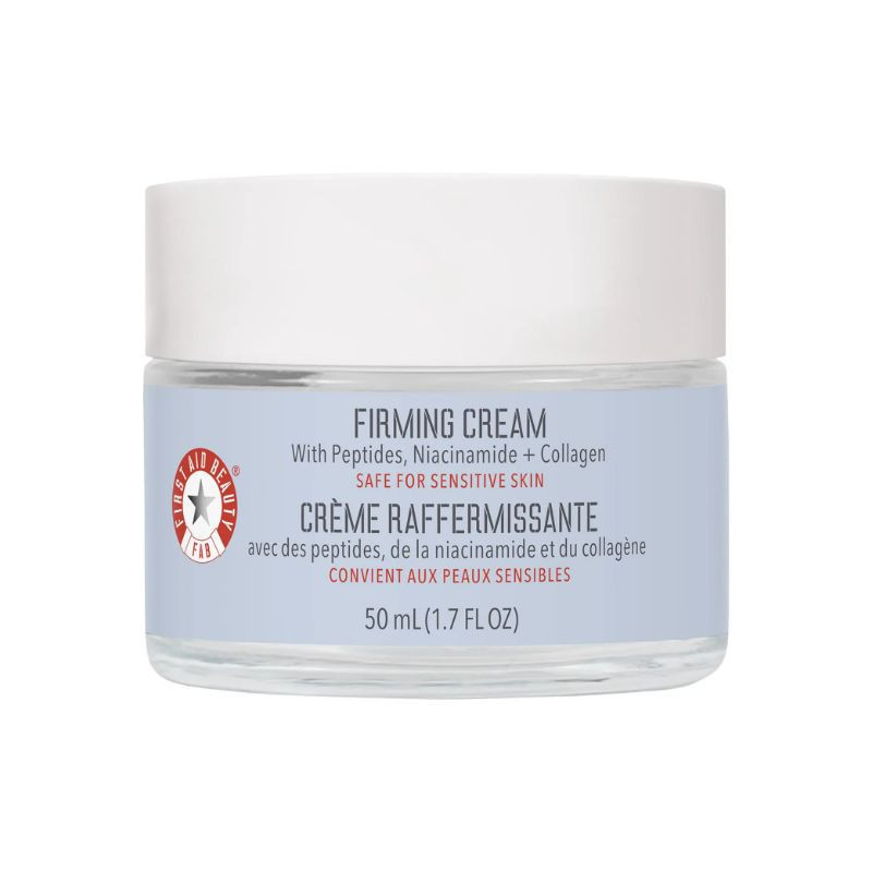 First Aid Beauty Crème raffermissante avec peptides, niacinimide et collagène