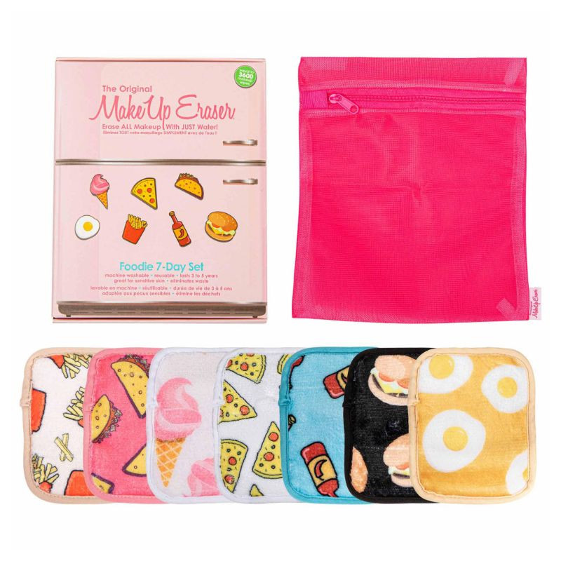 7 Day Foodie Makeup Eraser Set