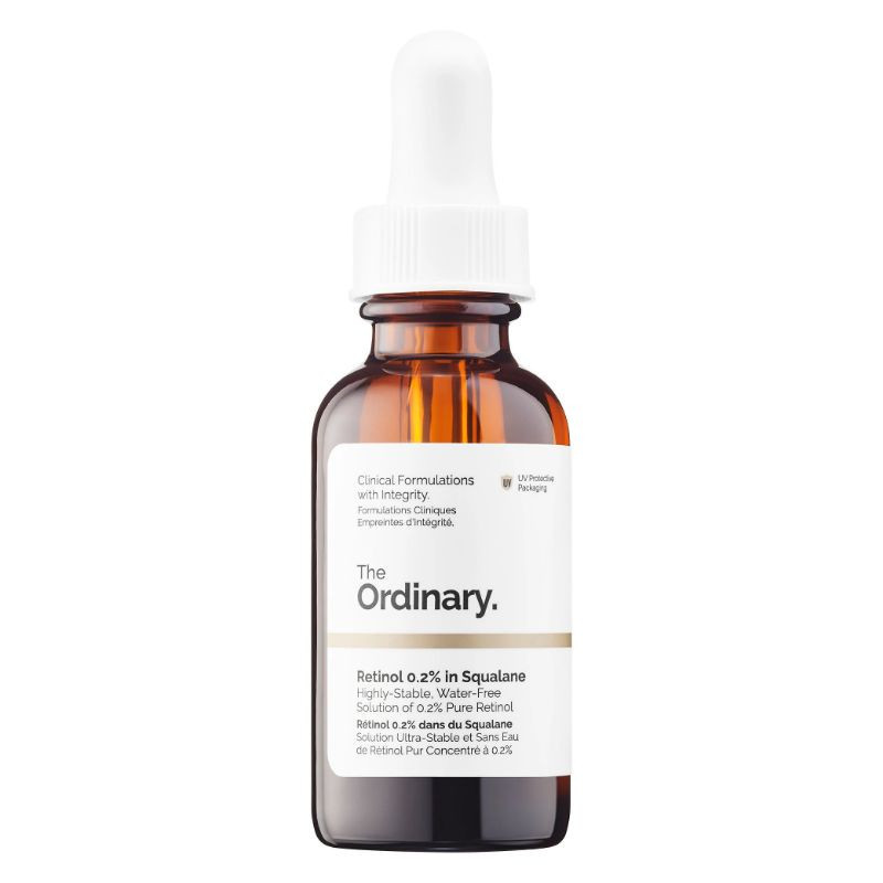 The Ordinary Sérum contre les signes de vieillissement Rétinol 0,2 % dans du squalane