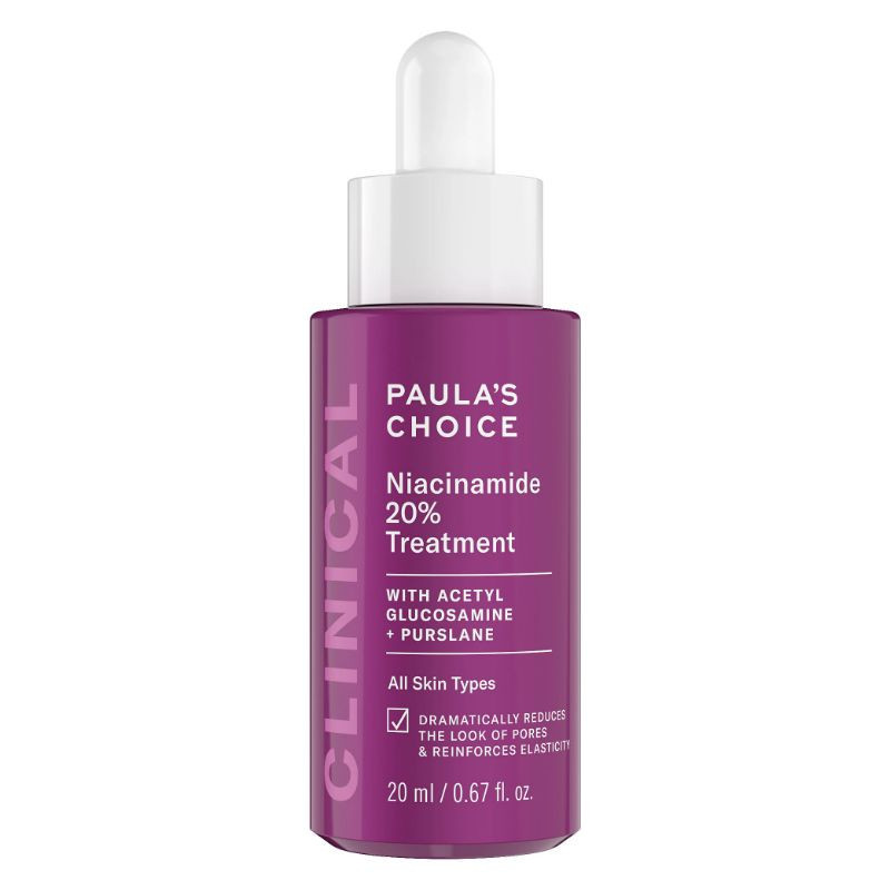 Treatment with 20% niacinamide