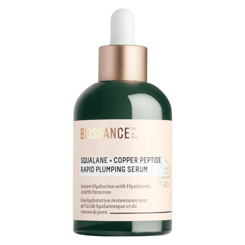 Copper Peptide Rapid Plumping Serum with Squalane and Hyaluronic Acid