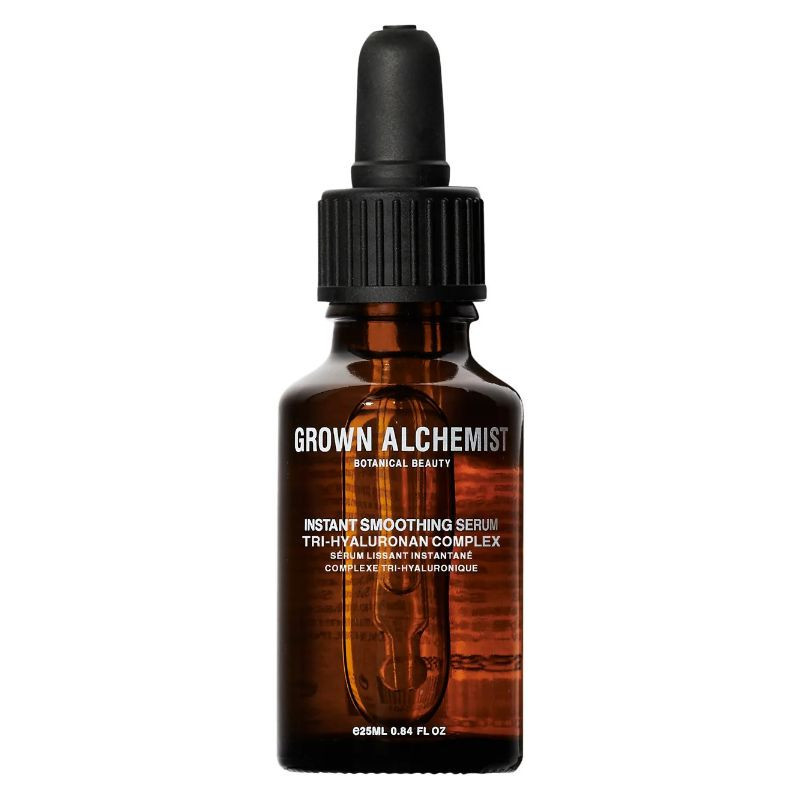 Instantly smoothing vegan hydrating serum with hyaluronic acid