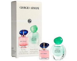 Armani Beauty Miniensemble de parfum My Way et Acqua di Gioia