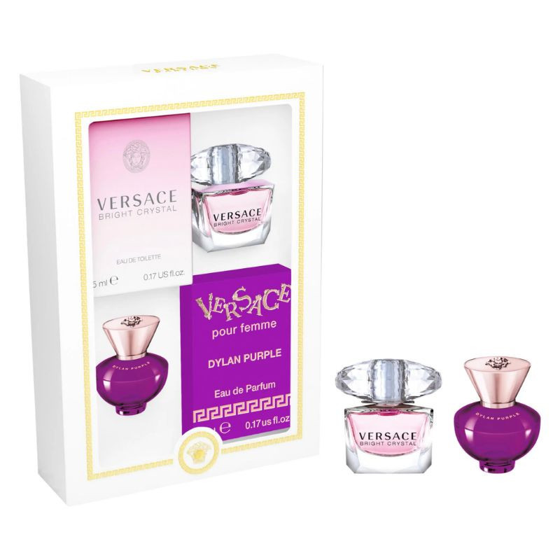 Dylan Purple and Bright Crystal Mini Perfume Set