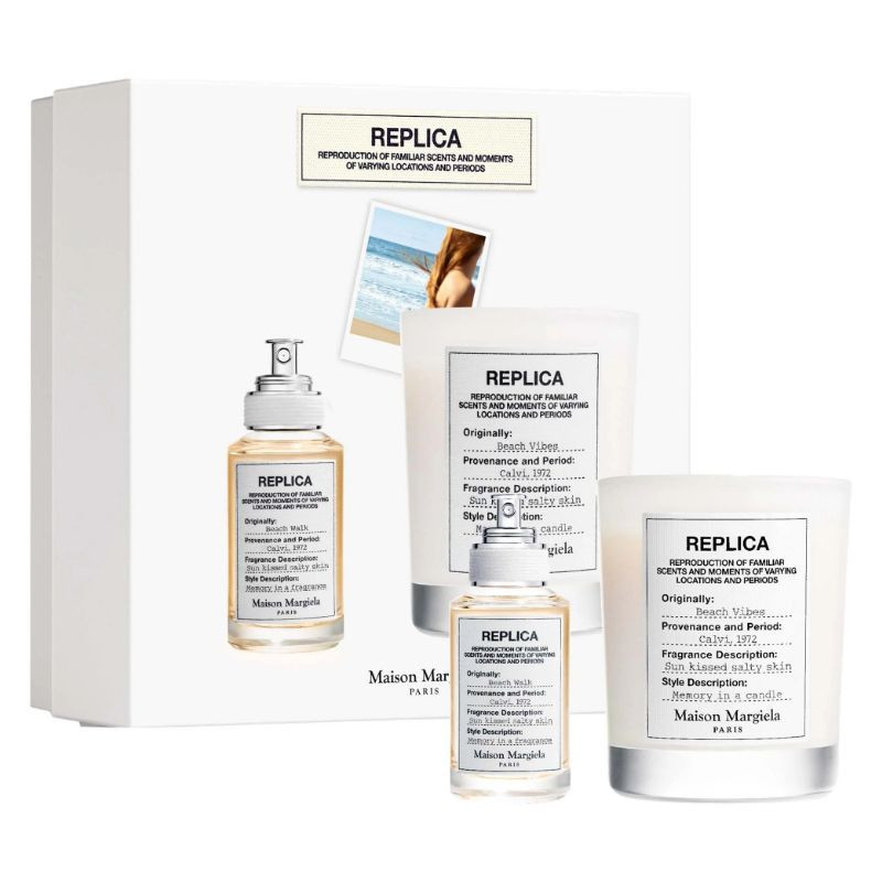 'REPLICA' Beach Walk Perfume and Candle Set