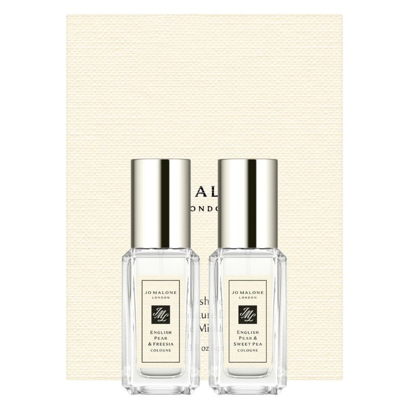 Duo of English Pea & freesia + English Pear & Sweet Pea colognes