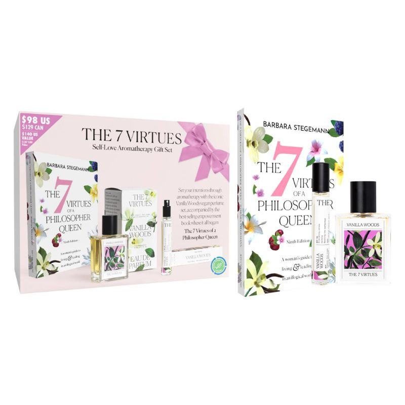 The 7 Virtues Ensemble-cadeau parfum d'aromathérapie Vanilla Woods Self Love