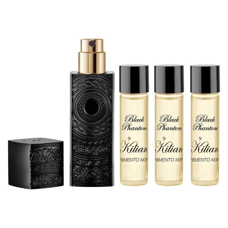 KILIAN Paris Ensemble de mini vaporisateur Black Phantom – "Memento Mori"