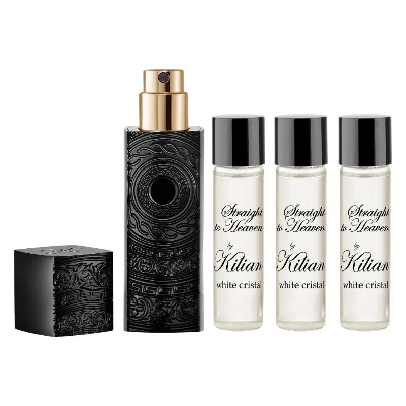 Straight To Heaven Travel Spray Set, White Cristal