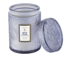 Apple & Blue Clover Mini Candle in Glass Jar