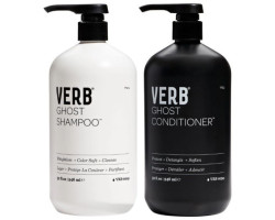 Verb Ensemble géant de shampooing et de revitalisant léger Ghost pour cheveux fins