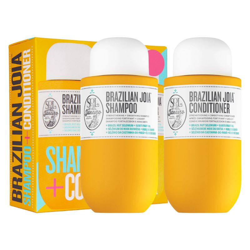 Sol de Janeiro Ensemble shampooing et après-shampooig fortifiant + lissant Brazilian Joia™