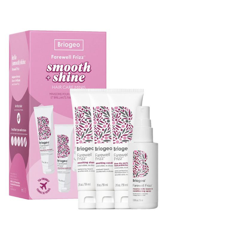 Farewell Frizz™ Smoothing + Shining Hair Care Travel Kit for Control + Heat Protection
