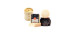 Shampoo and Conditioner Bar Set with Bamboo Holder