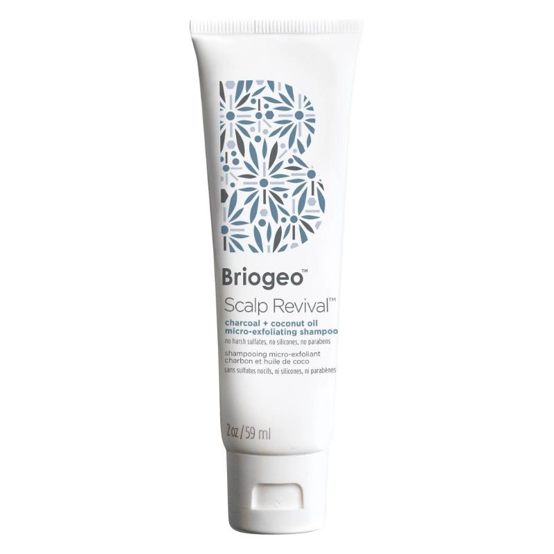 Briogeo Mini-shampooing micro-exfoliant au charbon et huile de noix de coco Scalp Revival