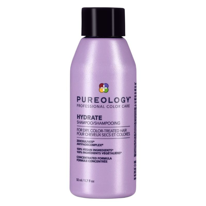 Moisturizing mini shampoo for dry and colored hair