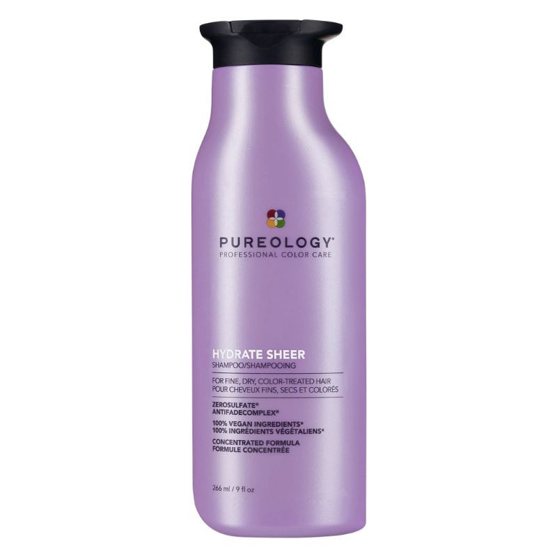 Pureology Shampoing Hydrate Sheer pour fins cheveux teints et secs