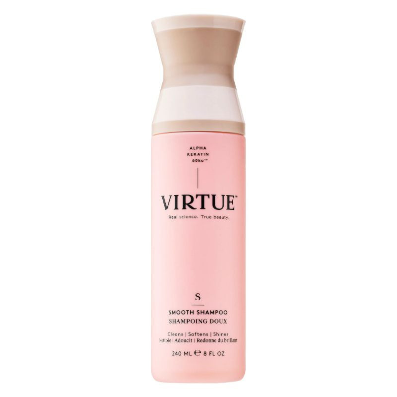 Virtue shampoing lisse pour cheveux grossiers et texturés