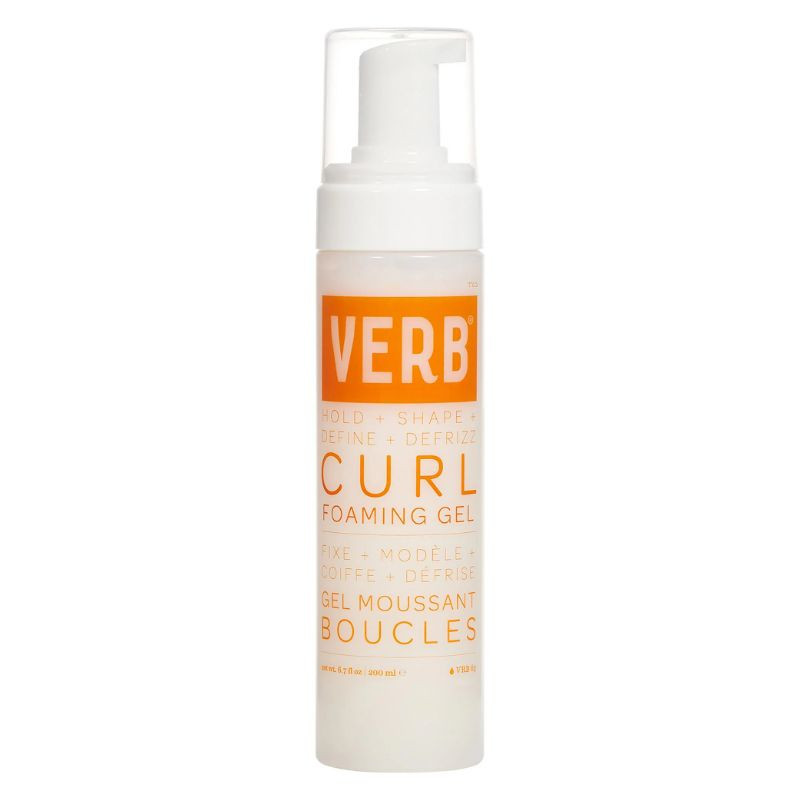 Curl foaming gel