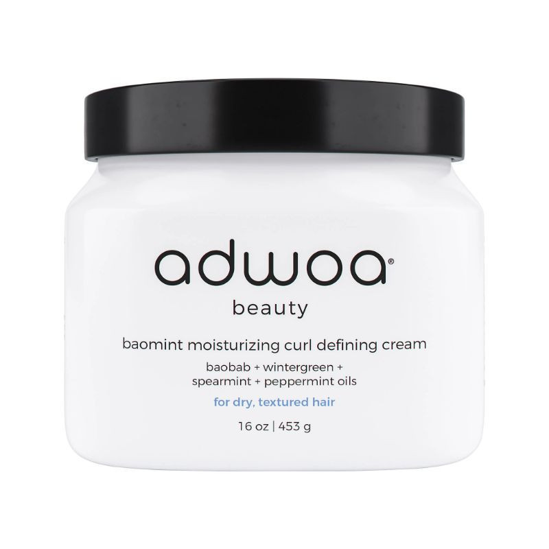 adwoa beauty Crème hydratante définition de boulcles de Baomint™